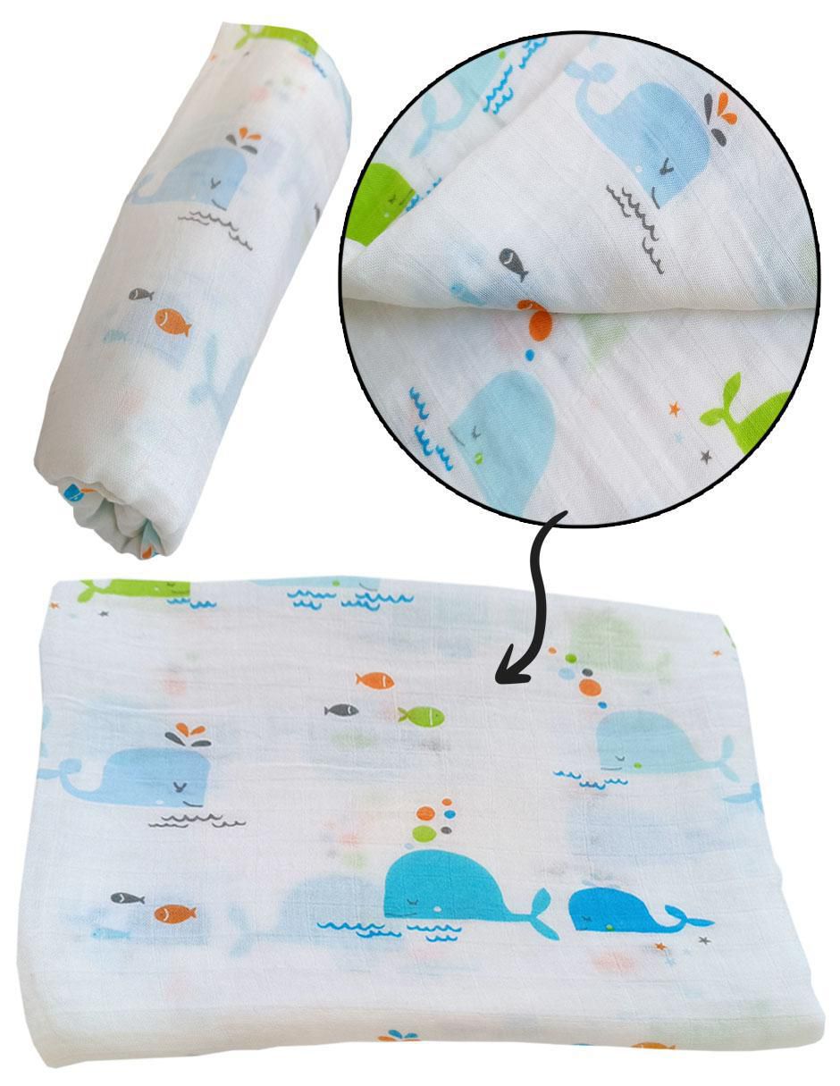 Set manta de tejido plano para bebé niño 8