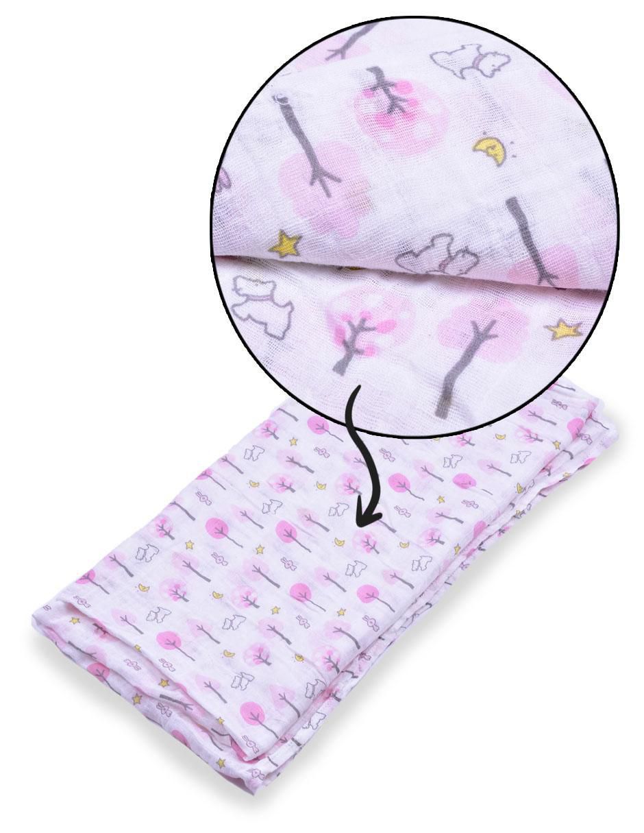 Set manta de tejido plano para bebé niña 3