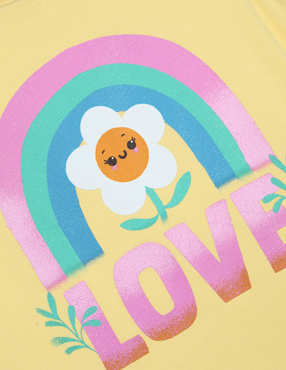 Playera manga corta para niña 3