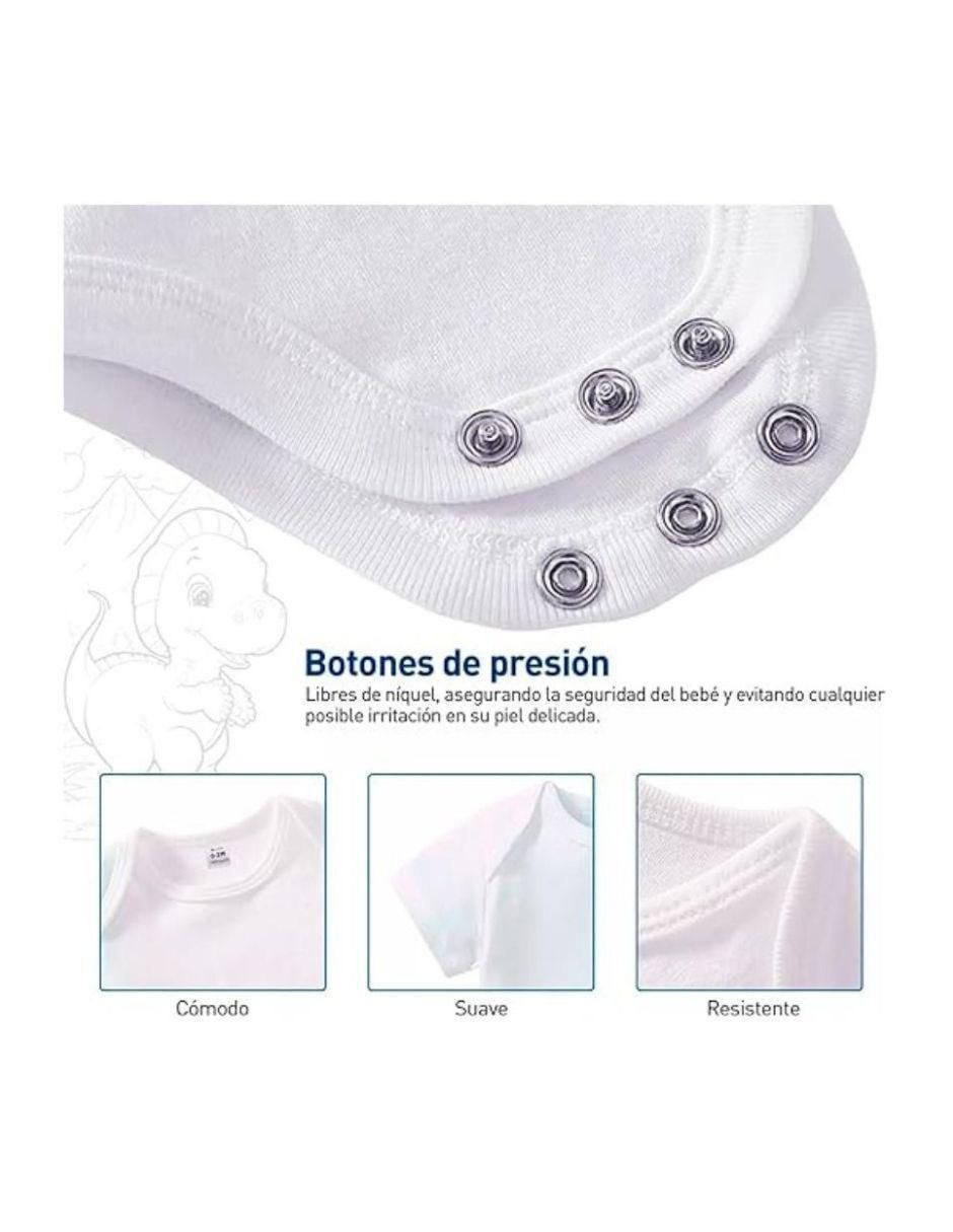 Set de mamelucos de algodón unisex