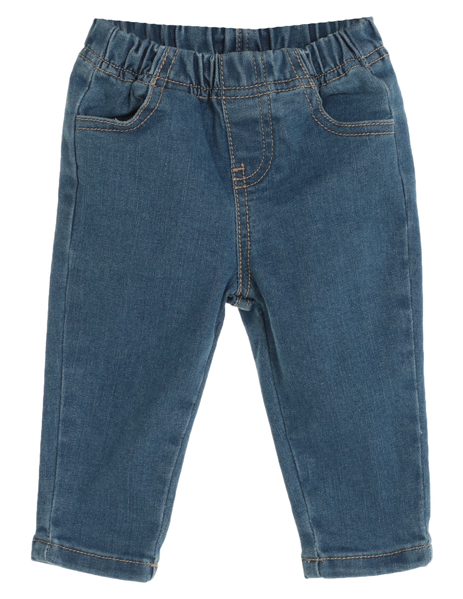Vaqueros Elásticos Para Bebé Niña - Pantalones Denim Suaves, Cintura Ajustable, Para Edades 6 Meses A 5 Años