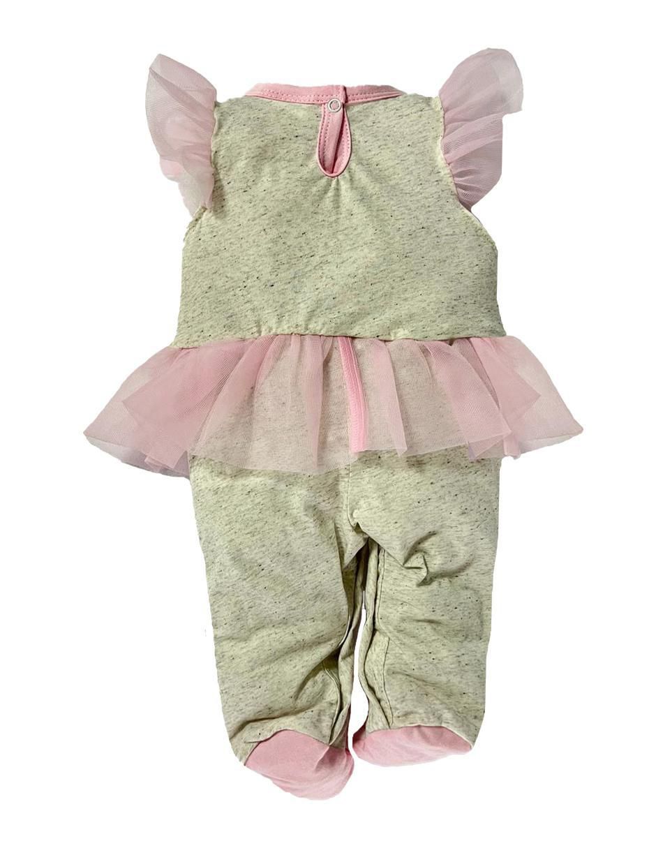 Set de mamelucos de algodón para bebé niña 4