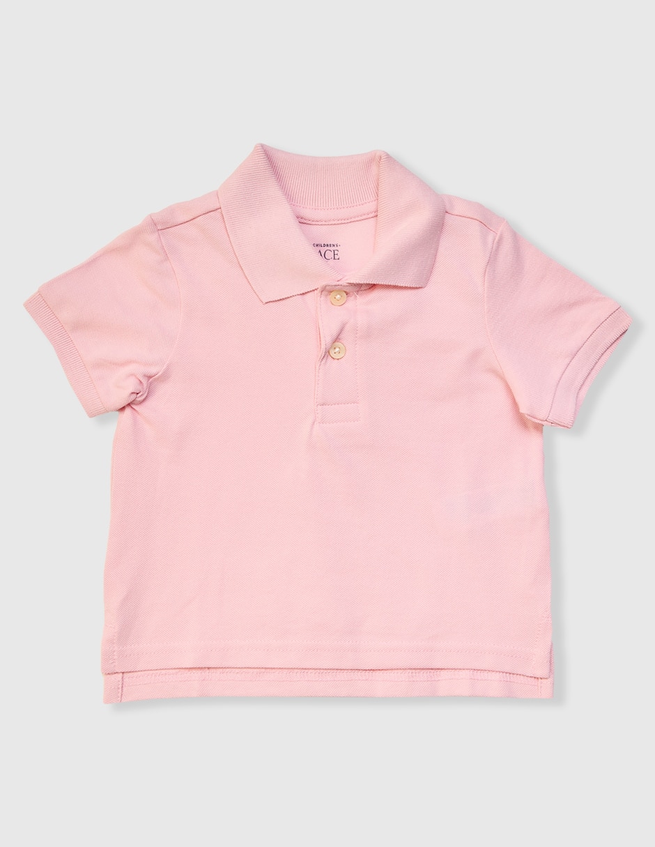Camisa Polo Rosa Para Niño Pequeño Polos Para Niño Online Rosa