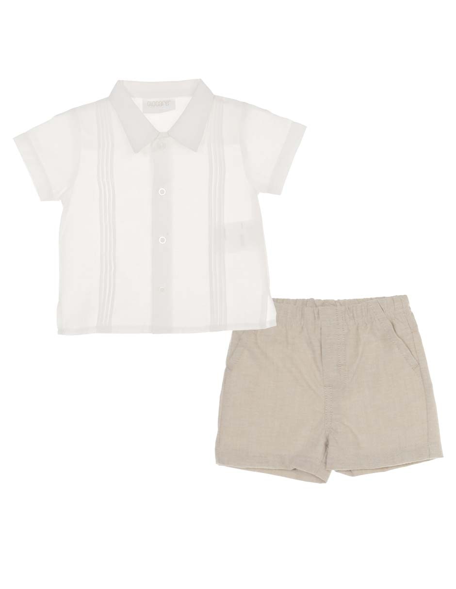 Conjunto de lino para bebé niño Conjunto de lino para bebé niño