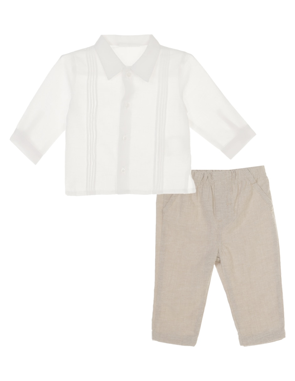 Conjunto de lino para bebé niño Conjunto de lino para bebé niño
