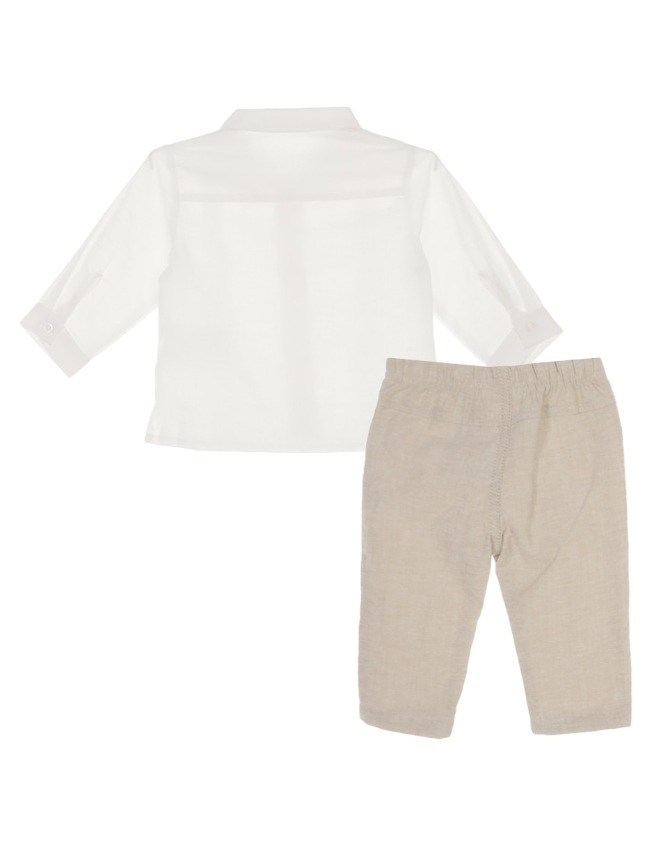 Conjunto de lino para bebé niño 2