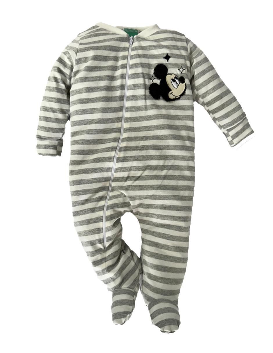 Mameluco Disney Mickey Mouse de algodon para bebe nino Suburbia