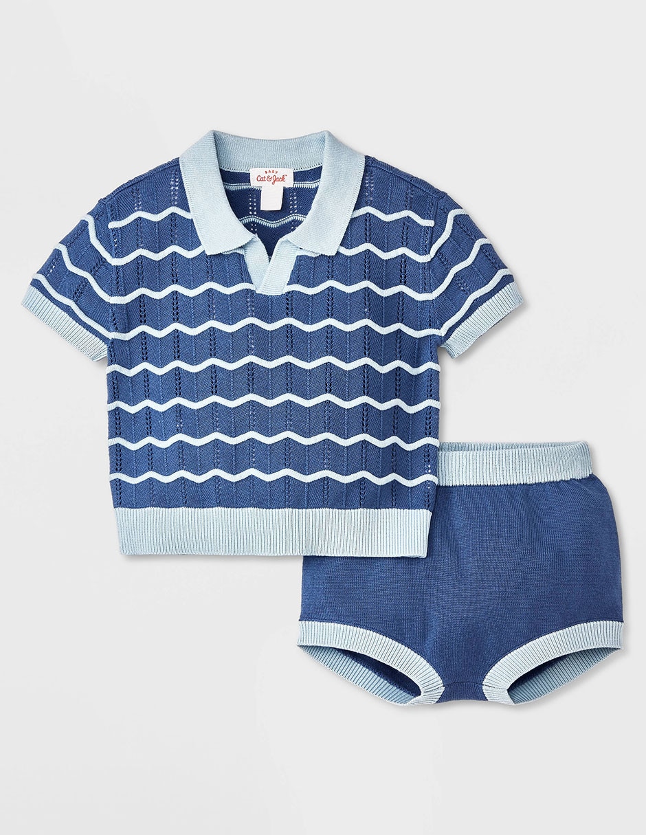 Conjunto Cat Jack de algodón para bebé niño Liverpool