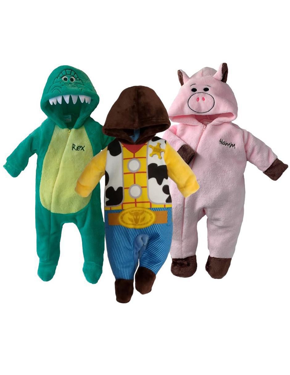 Set de mamelucos Toy Story para bebé niño