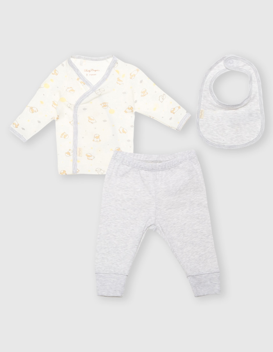 Conjunto Baby Creysi Collection de algodón para bebé niño piezas