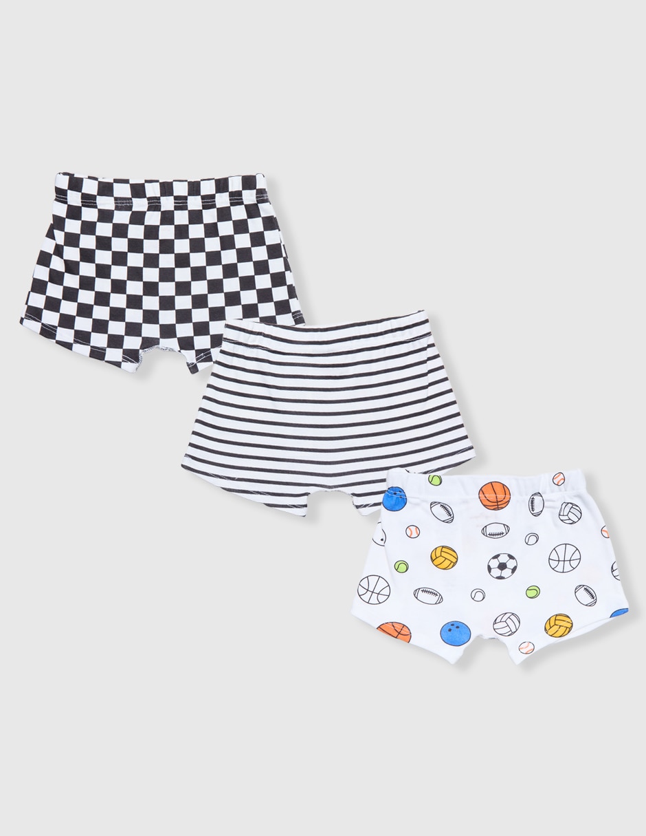 Set bóxer de algodón para bebé niño 2