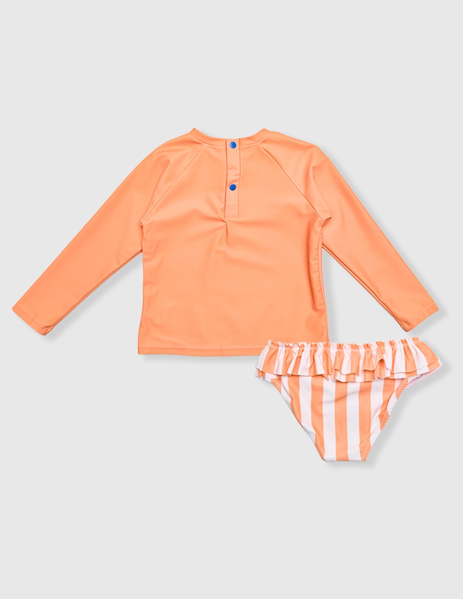 Conjunto traje de baño para niña 2