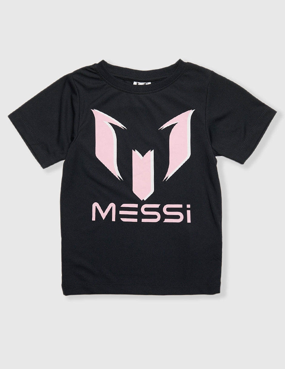 Playera Messi manga corta unisex