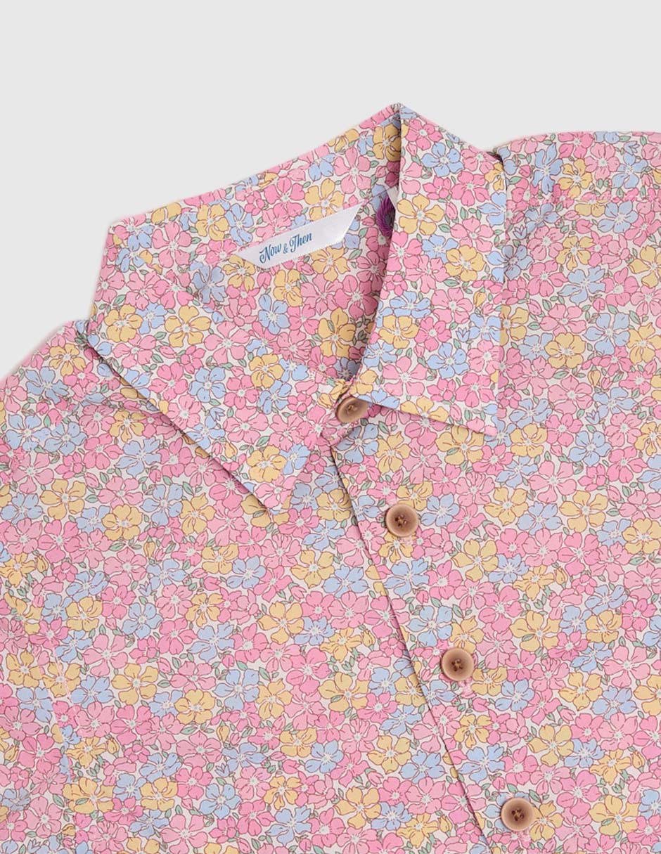 Camisa casual manga corta para bebé niño -
Hecho con Tela Liberty 4