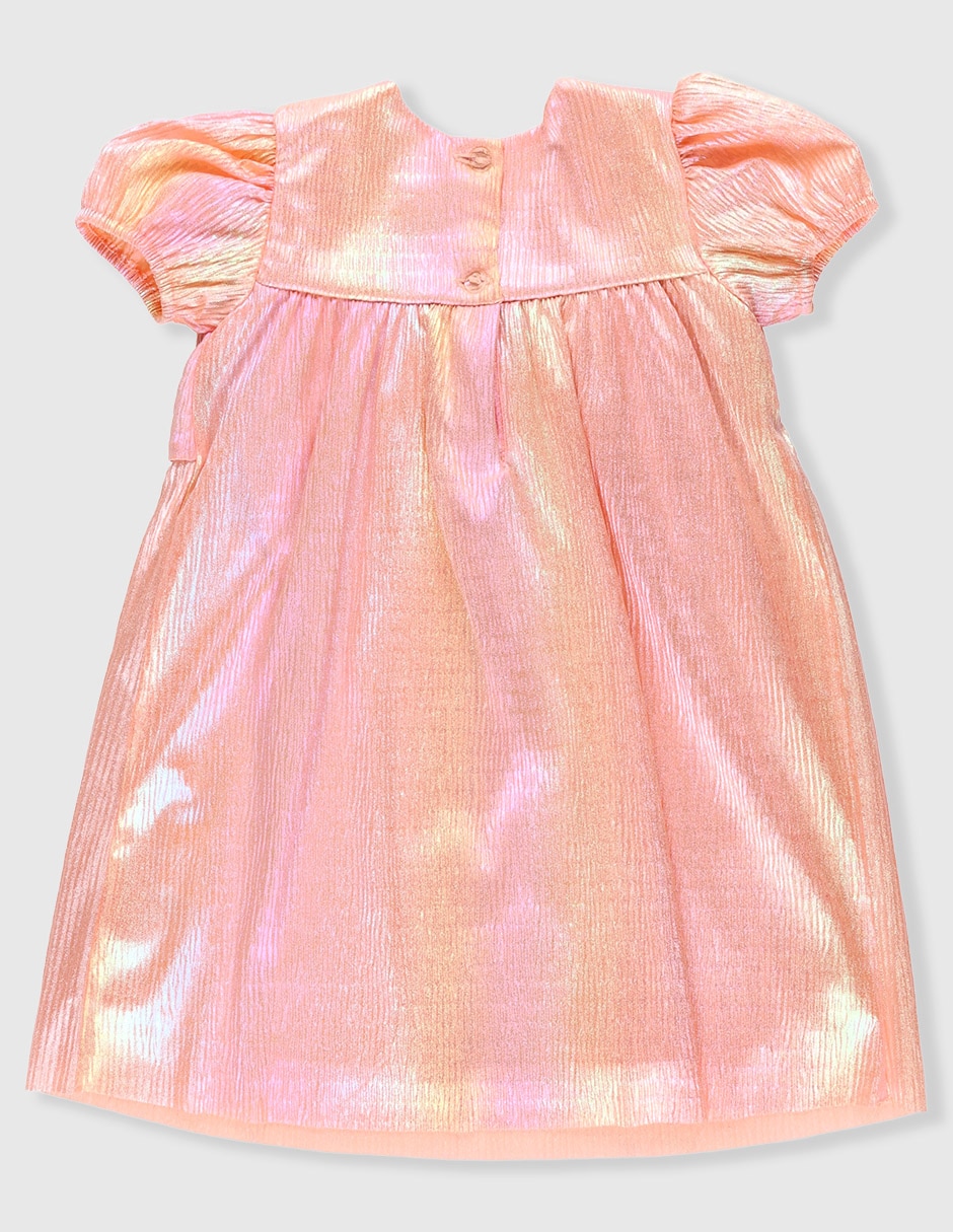 Vestido manga globo para bebé niña 2