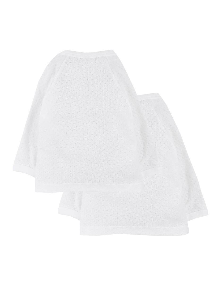 Set playera Básicos manga larga unisex 3