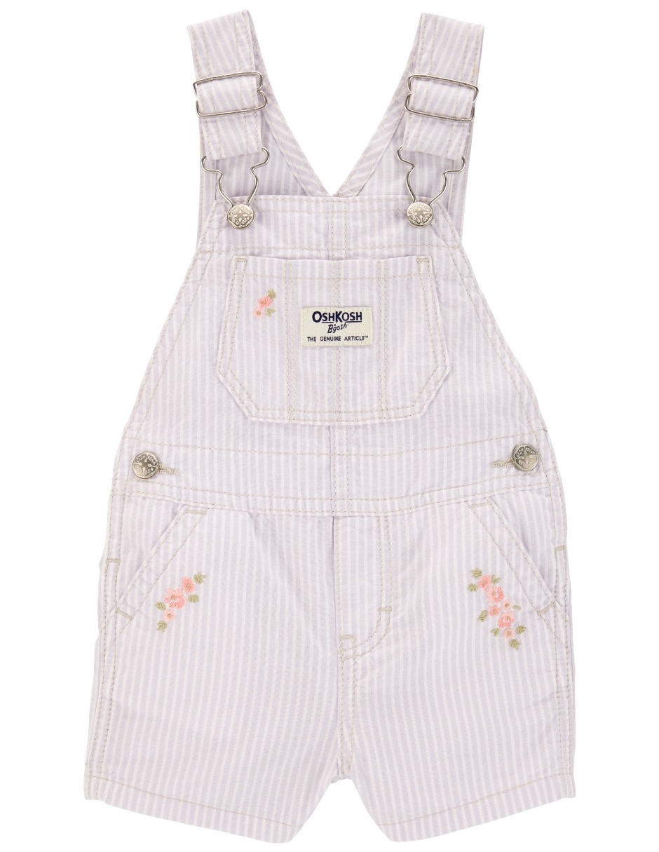 Overol short Oshkosh de algodón para bebé niña Babies 