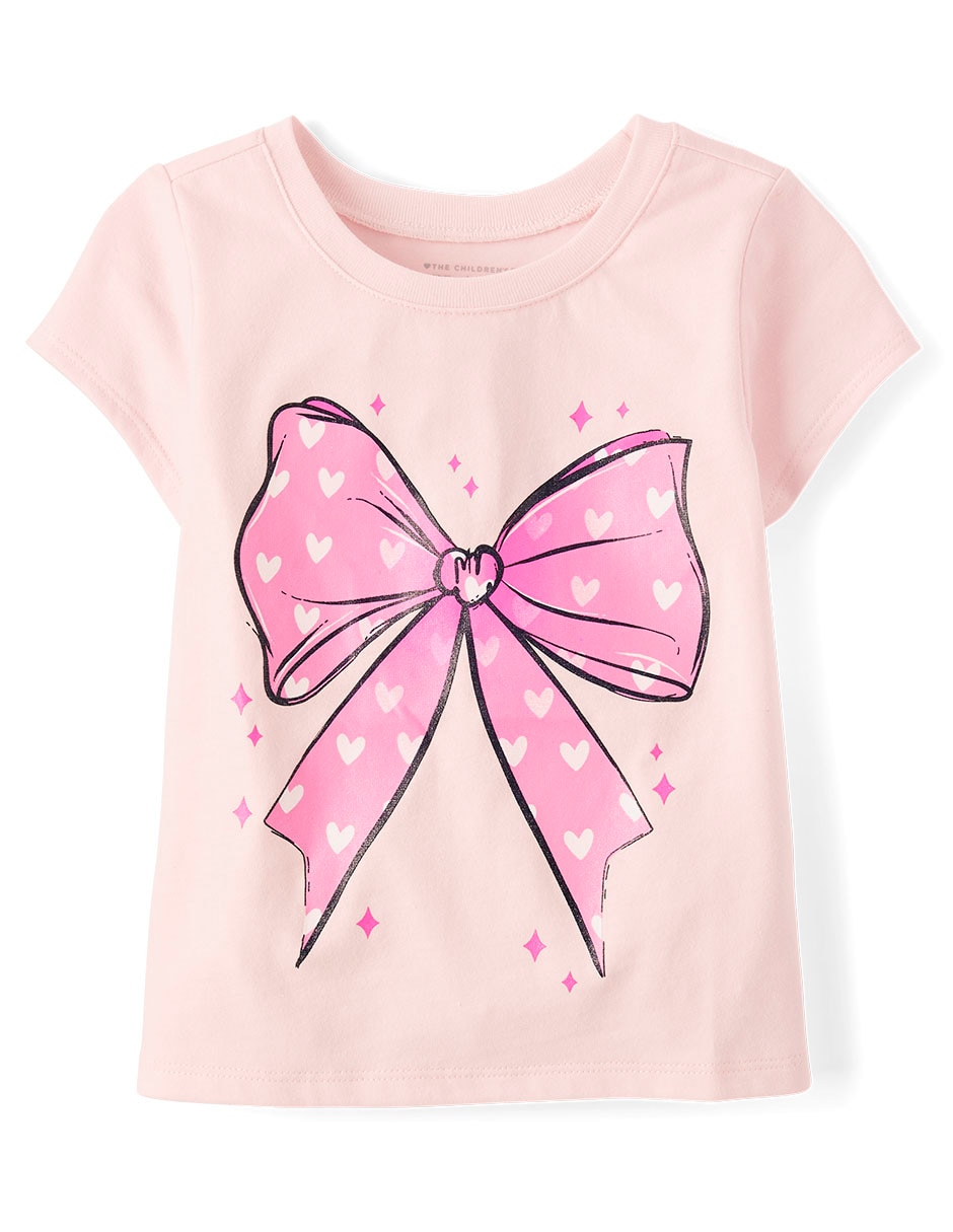 Playera The Childrens Place manga corta para preescolar niña Playera The Childrens Place manga corta para preescolar niña