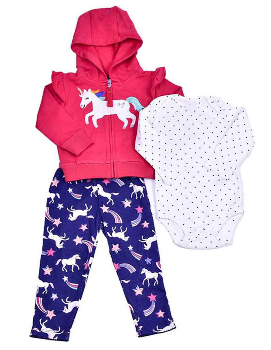 Conjunto de algodón para bebé niña Conjunto de algodón para bebé niña