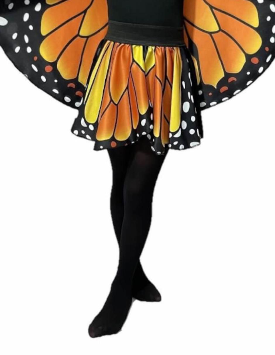 Disfraz de mariposa para niña 4
