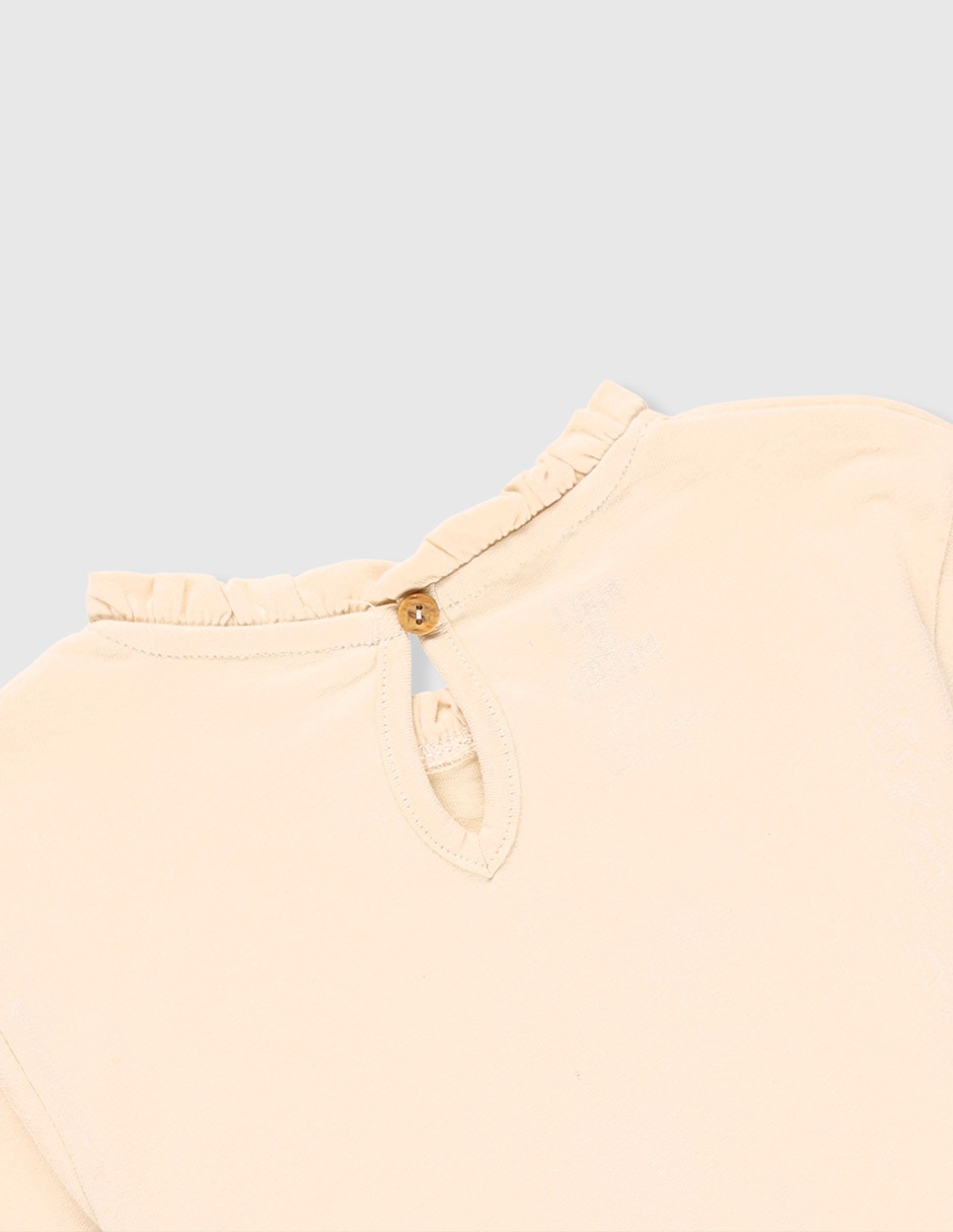 Playera manga corta para niña 3