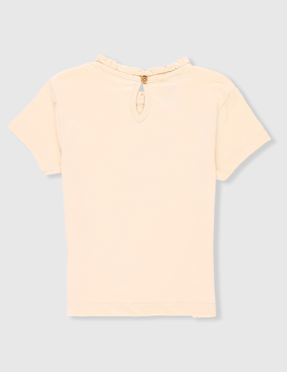 Playera manga corta para niña 4
