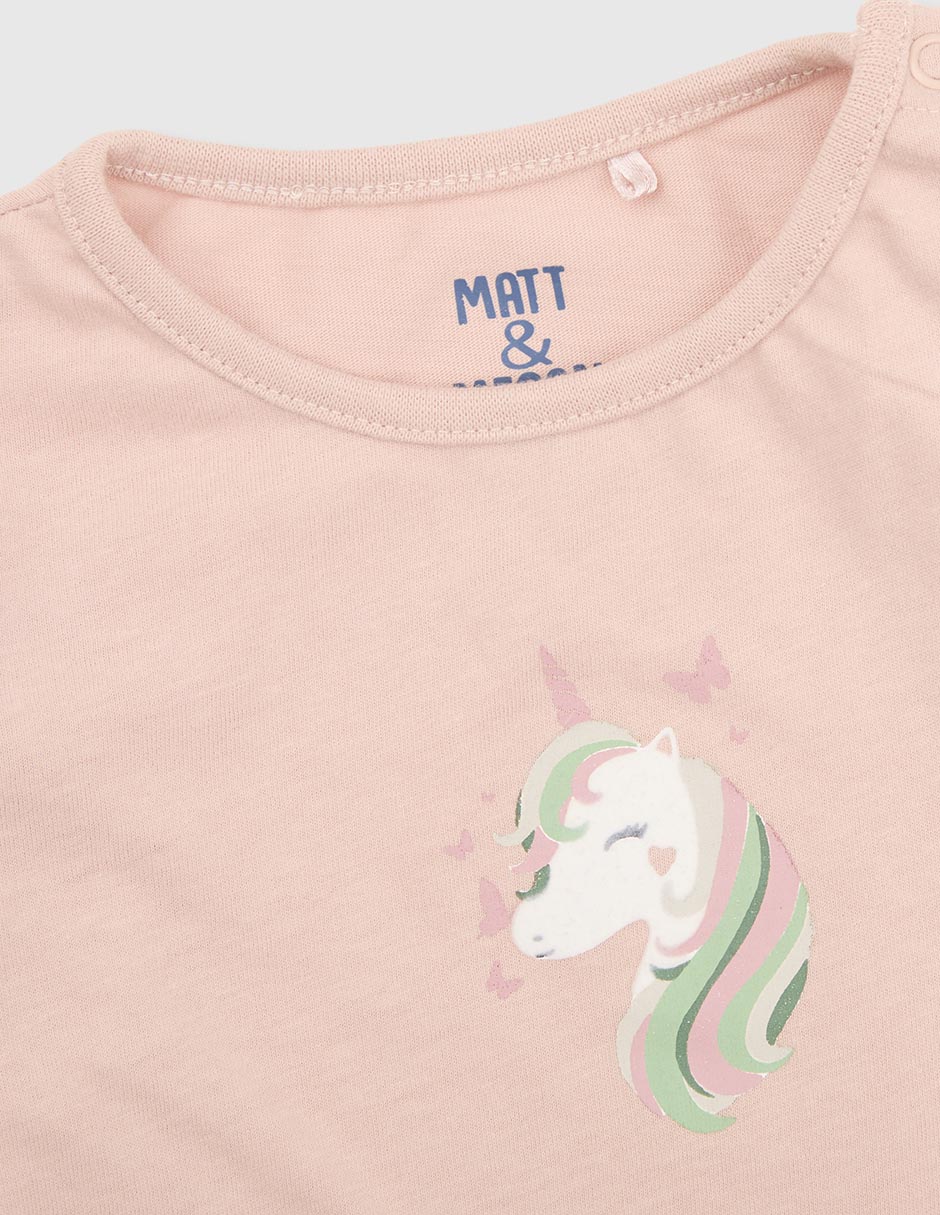 Playera manga larga para niña 3