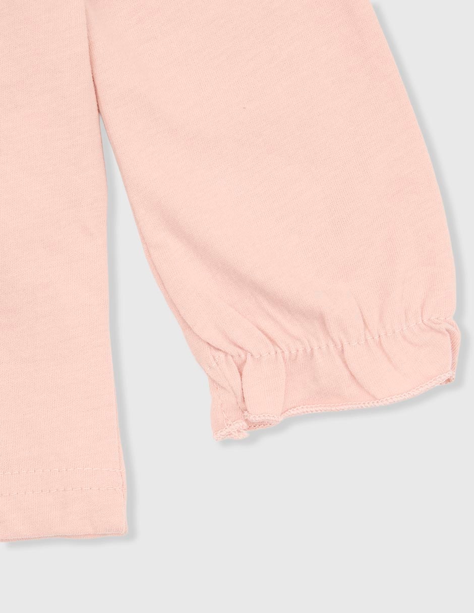 Playera manga larga para niña 4