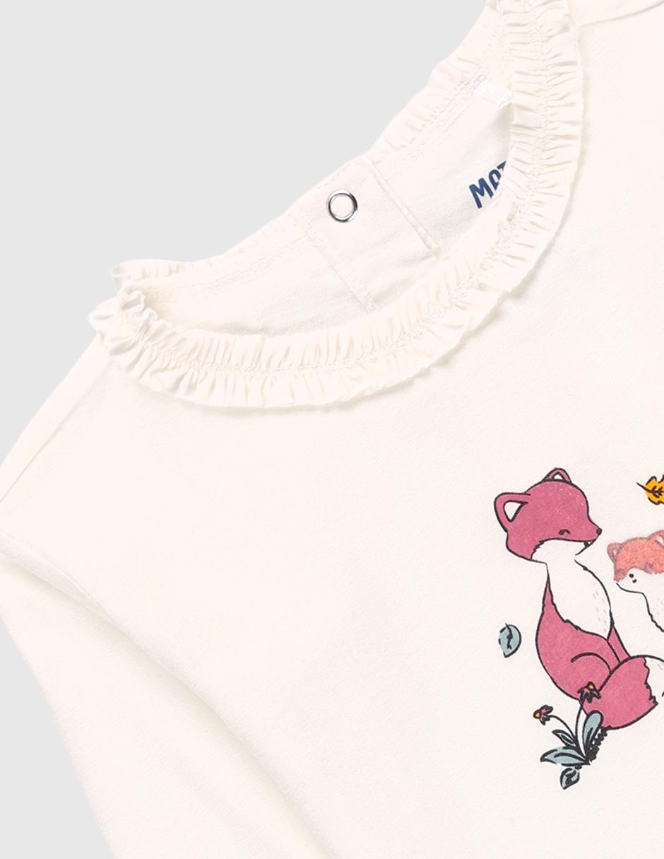 Playera manga larga para bebé niña 3