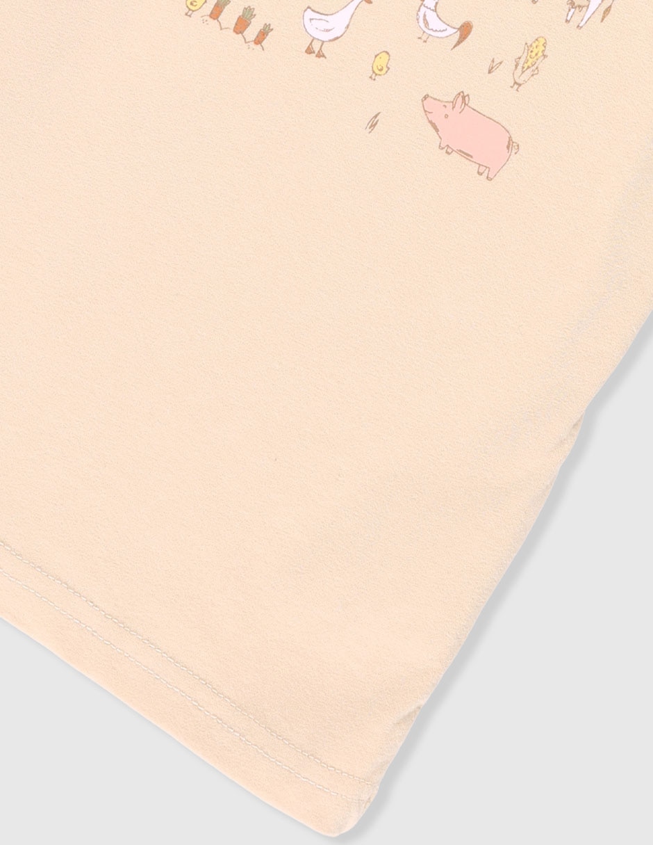 Playera manga corta para bebé unisex 3