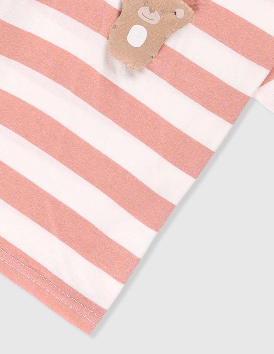 Playera manga corta para bebé niña 4