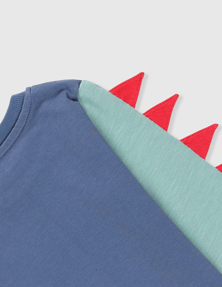 Playera Matt & manga larga para bebé niño 3