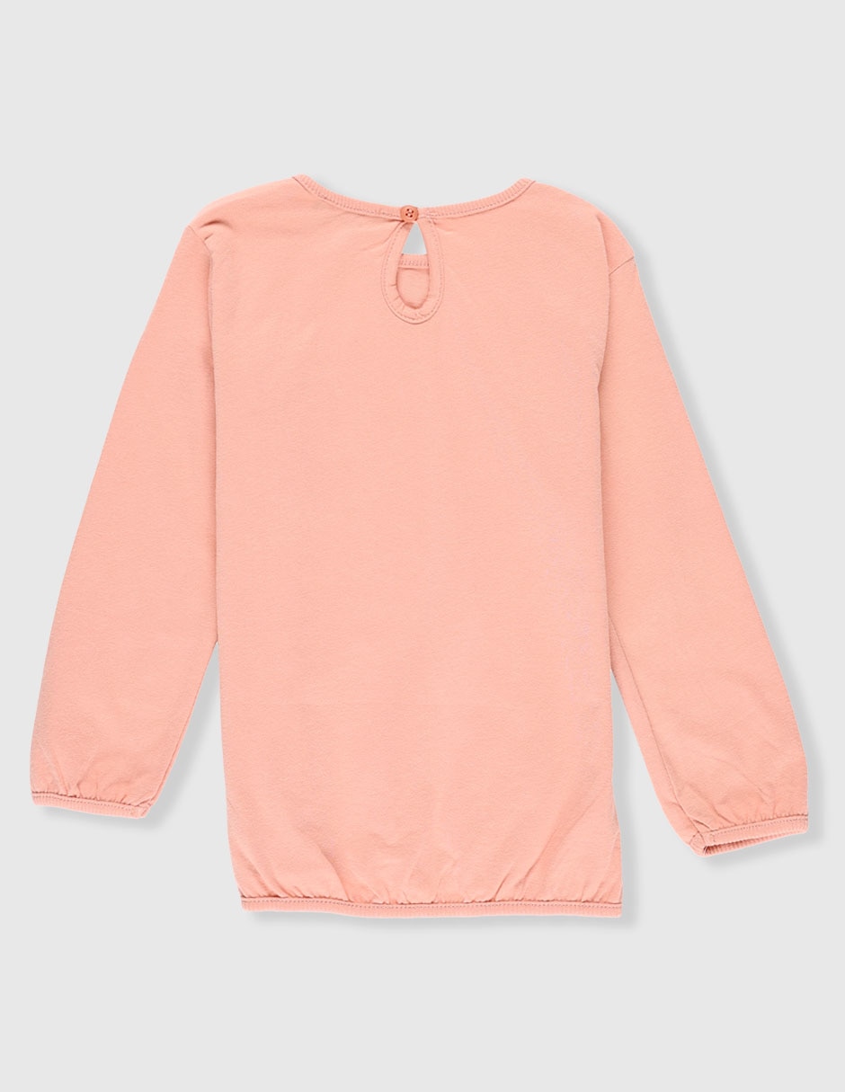 Playera manga larga para niña 4