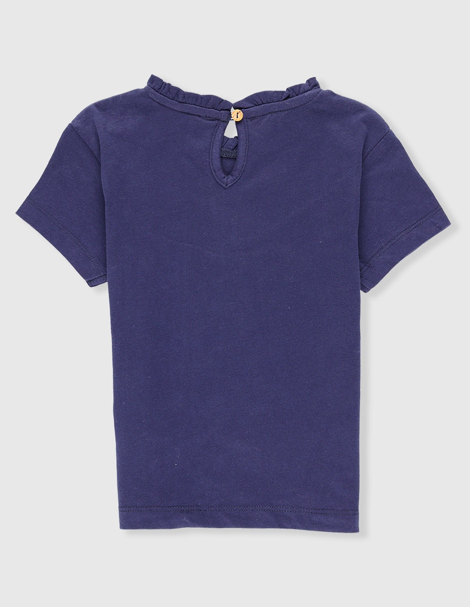 Playera manga corta para niña 4