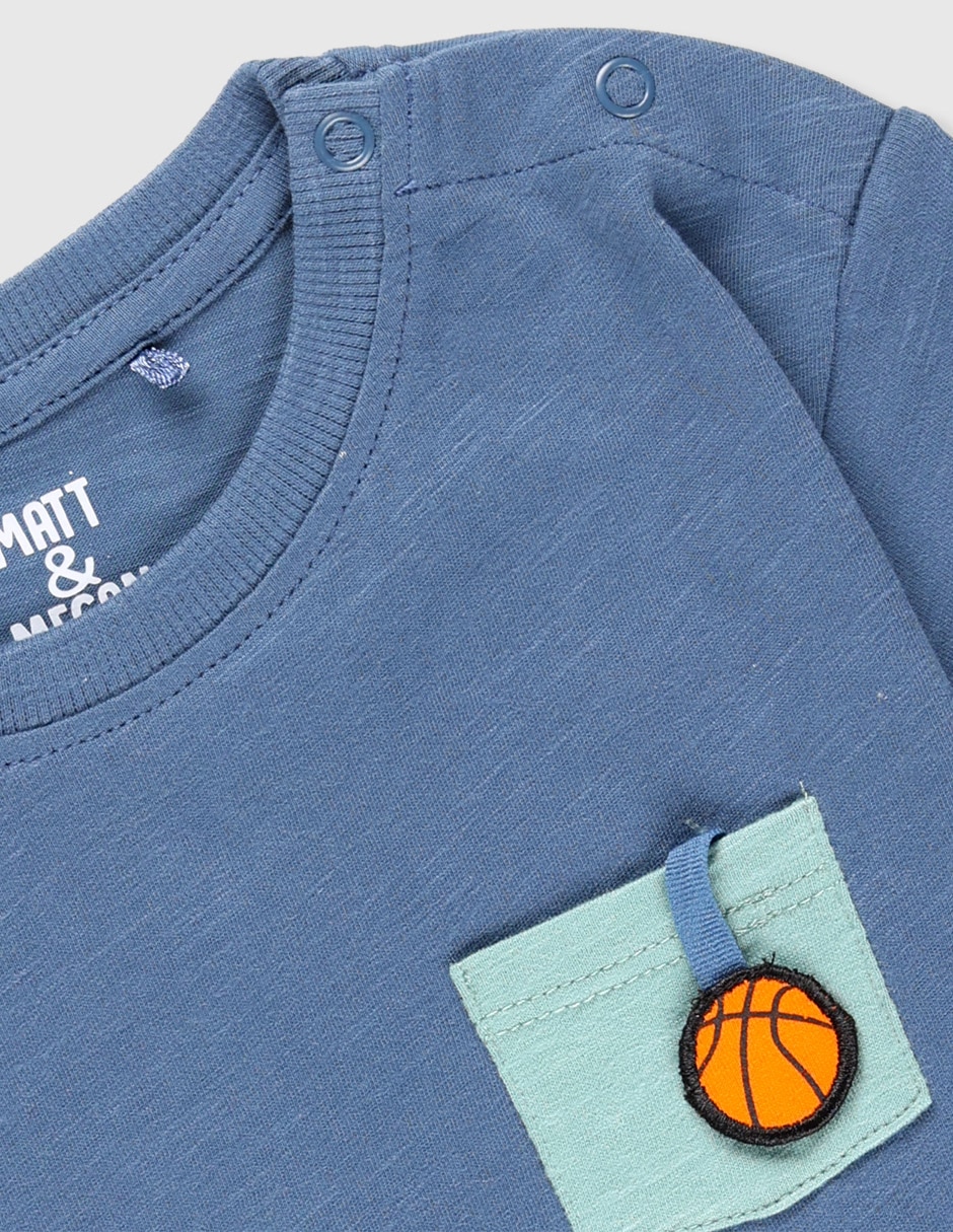 Playera manga larga para niño Playera manga larga para niño