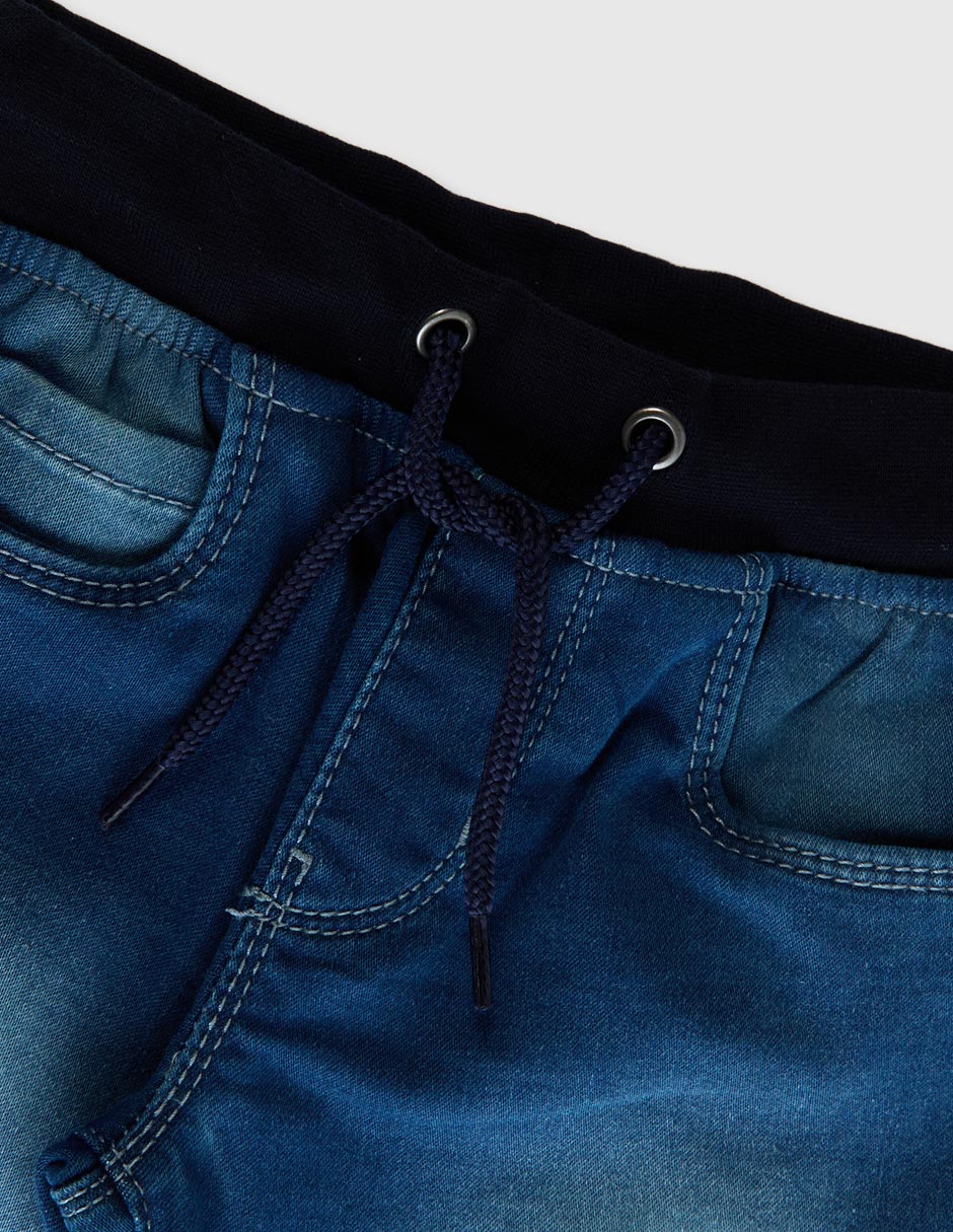 Jeans straight deslavado para niño 3