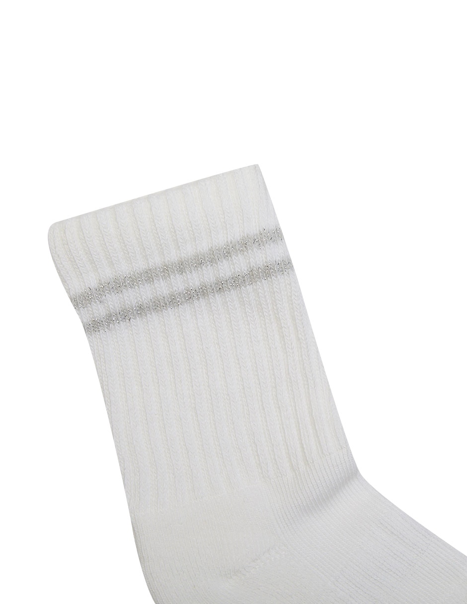 Set de calcetín antiderrapante de algodón para bebé niña 2 pares