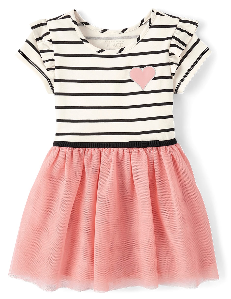 Vestido manga regular para bebé niña Vestido manga regular para bebé niña