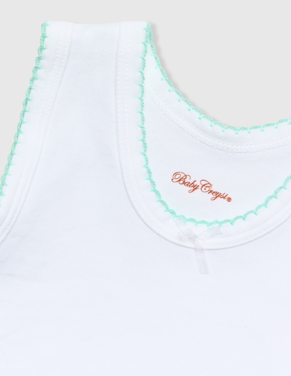 Set camiseta cuello redondo Picueta para bebé niña 4