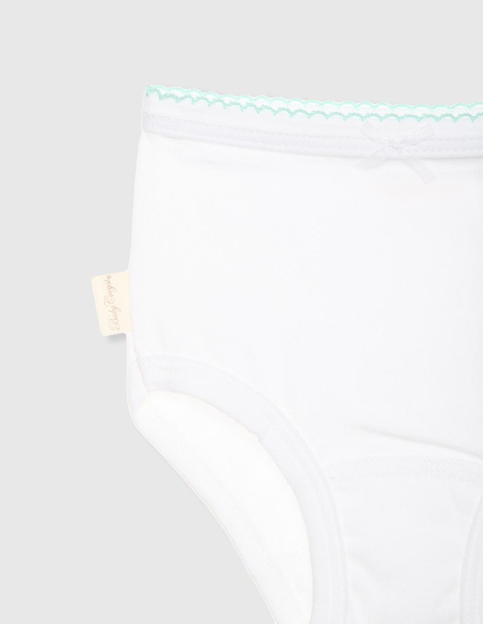 Set calzón de algodón para bebé niña 3
