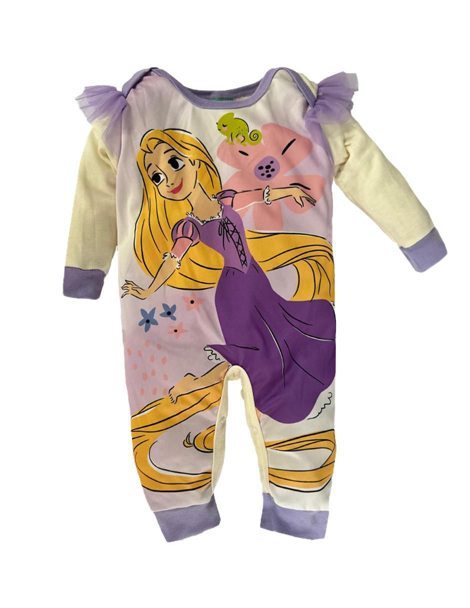Mameluco Rapunzel de algodón para bebé niña
