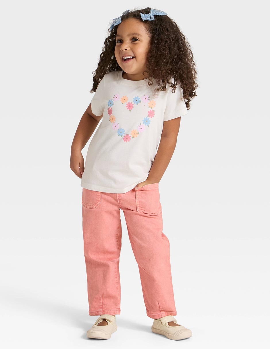 Jeans straight para niña 3
