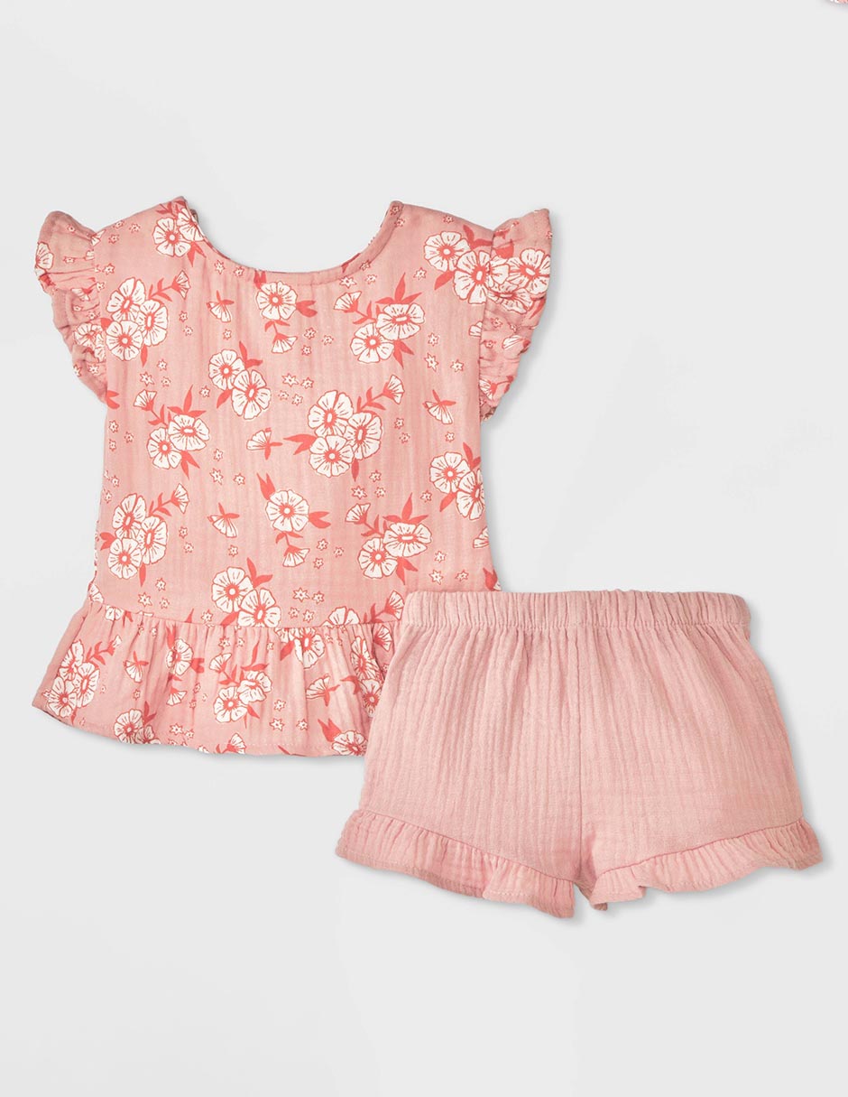 Conjunto de algodón para niña 2