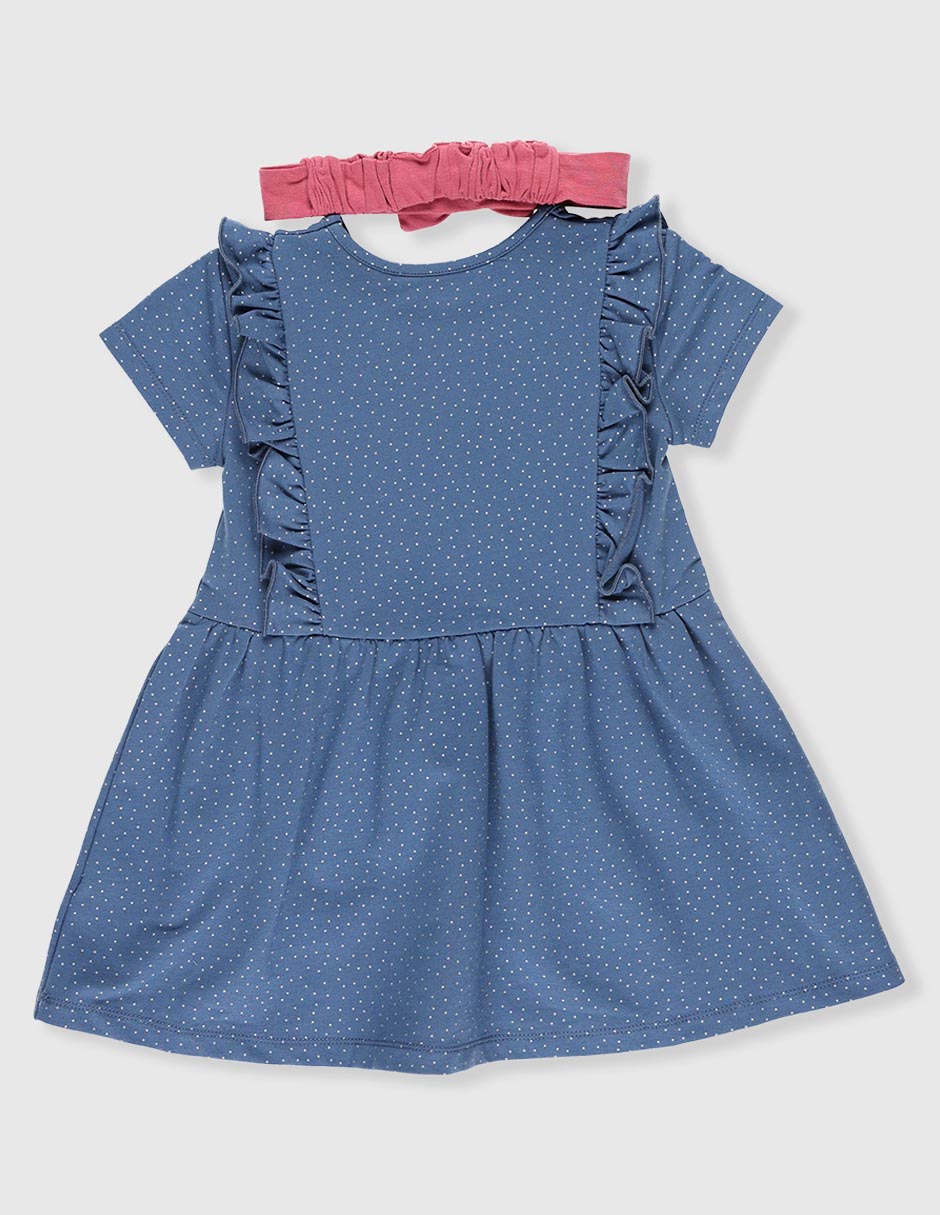Vestido manga regular para bebé niña 2