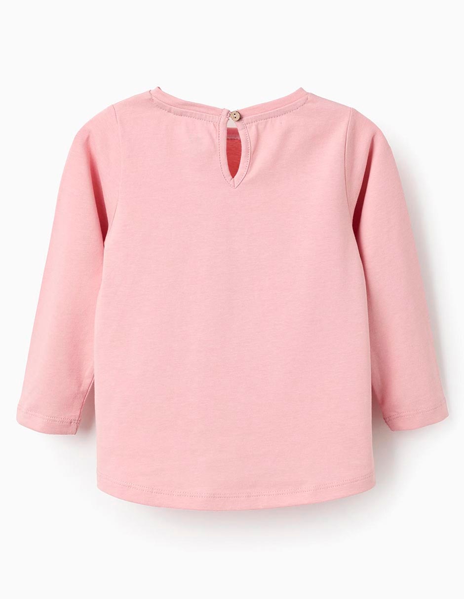 Playera manga larga para bebé niña 2