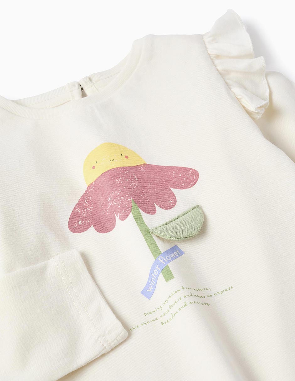 Playera manga larga para bebé / infantil niña 3