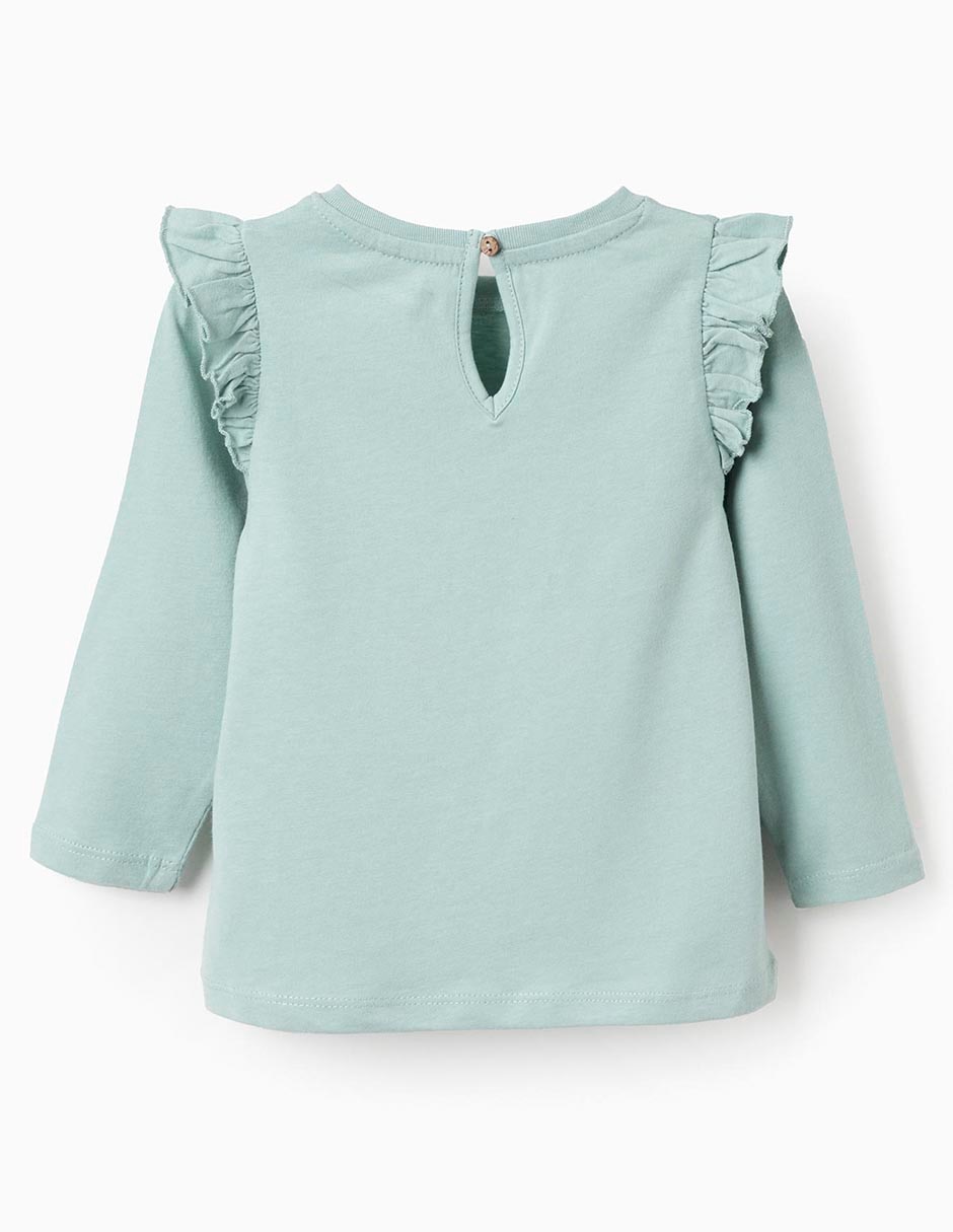Playera manga larga para niña 2