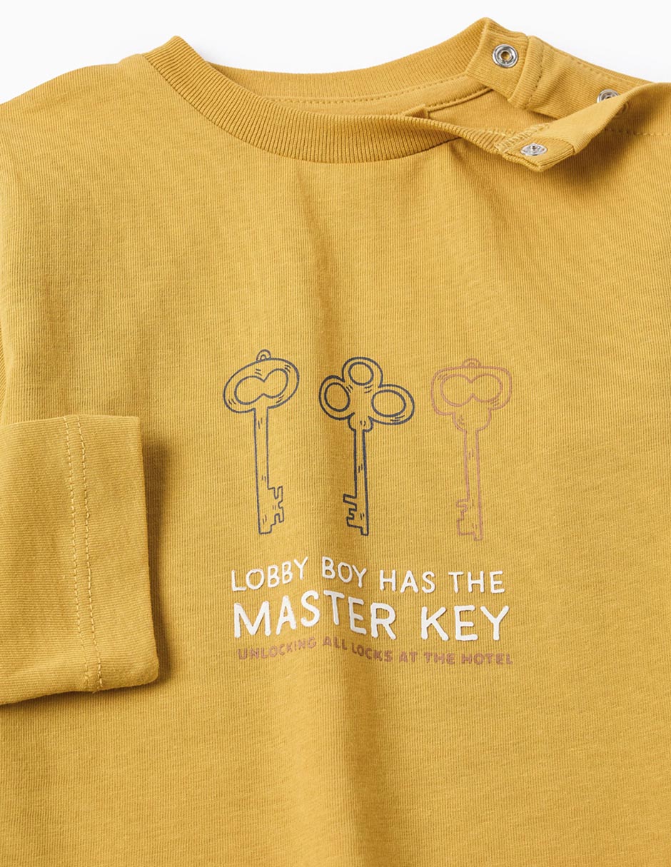 Playera manga larga para bebé niño 3