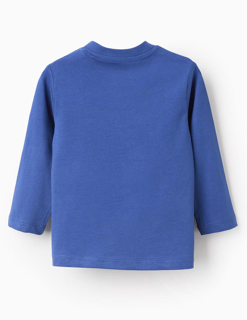 Playera manga larga para bebé niño 2