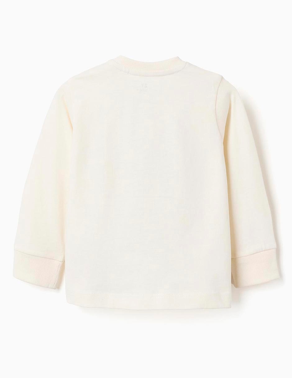 Playera manga larga para bebé unisex 3